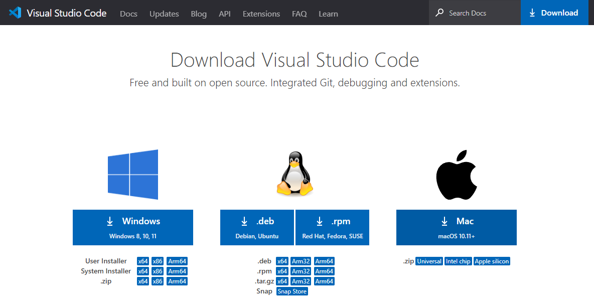 VScode-DownLoad